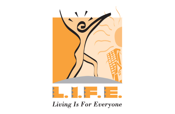 Drumchapel LIFE Living is for Everyone logo